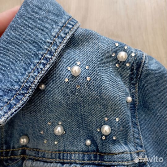 Джинсовая куртка для девочки Terranova 128