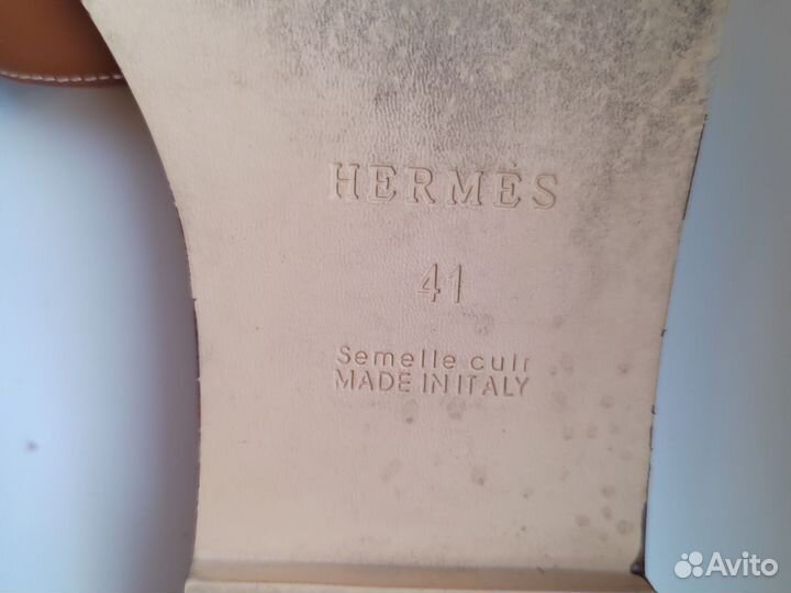 Сандалии Hermes Paris