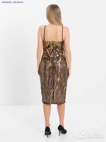 Новогоднее платье с пайетками (Арт.41077)