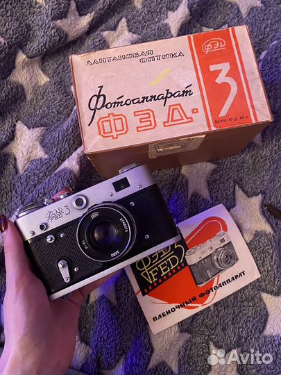 Плёночный фотоаппарат Фэд 3