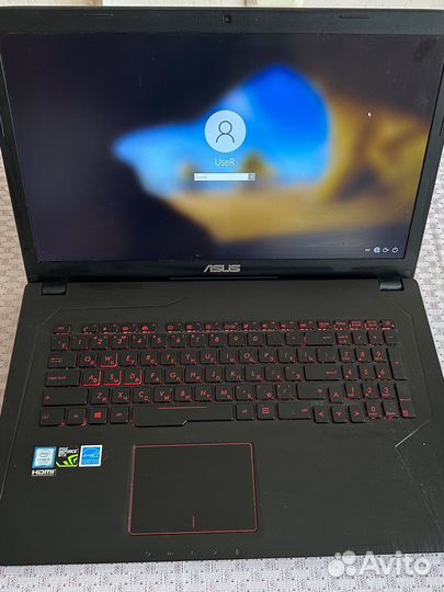 Игровой ноутбук Asus FX753VD