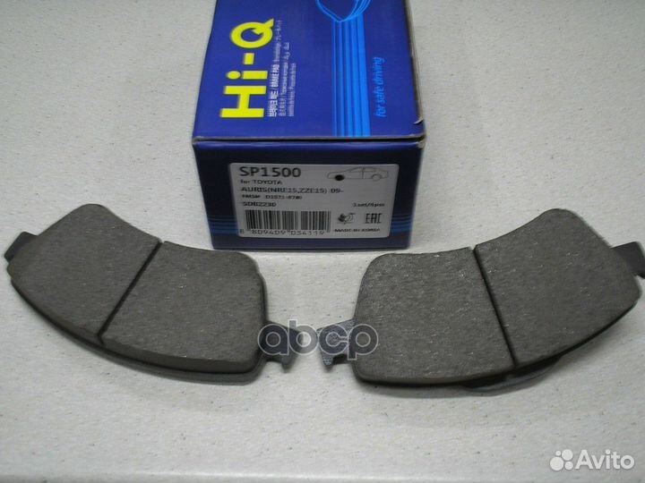 SP1500SNS GDB3481 0446502200 колодки дисковые п