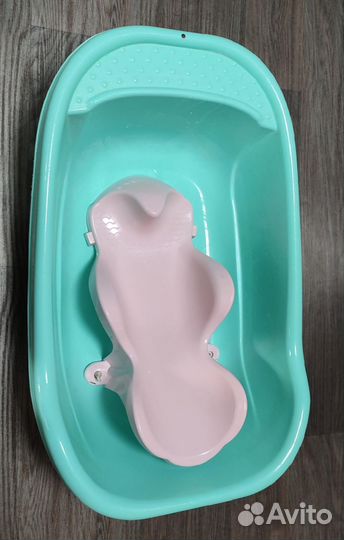 Ванночка для купания с горкой