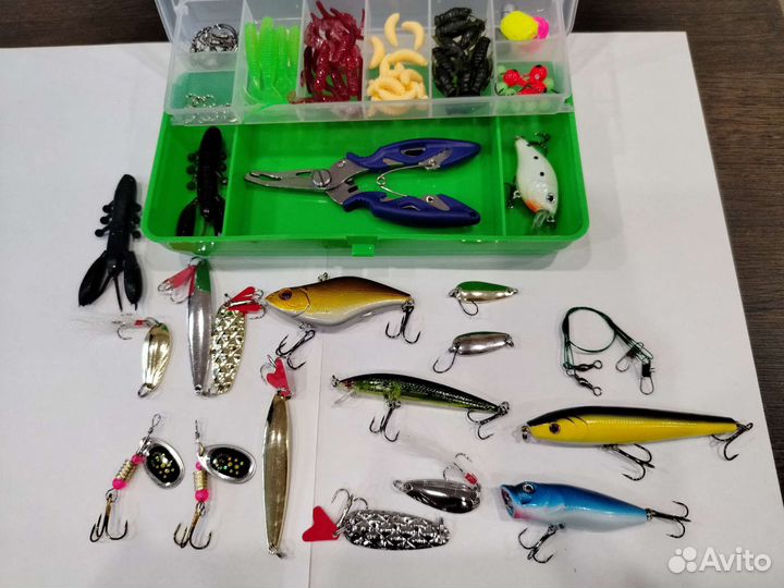 Рыболовные наборы приманки снасти
