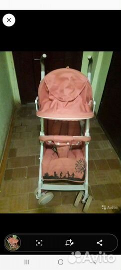 Коляска трость