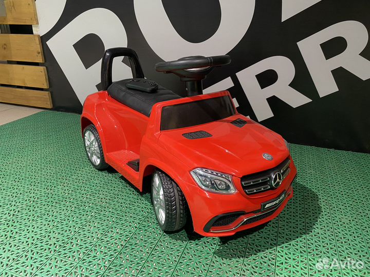 Машинка-каталка электромобили