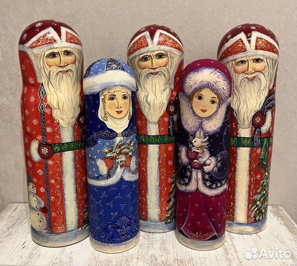 Матрешка под бутылку