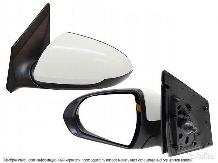 Зеркало hyundai solaris 17-20 LH лев. механ