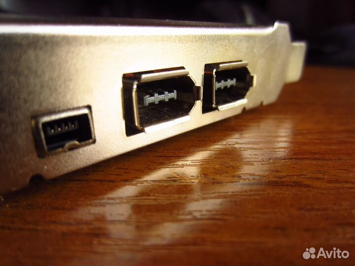 Плата PCI Express x1 - FireWire400 6/4pin iEEE1394