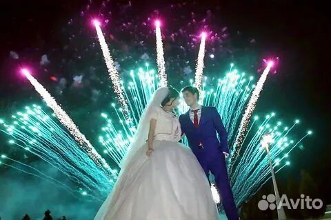 Свадебный салют, фейерверки любой сложности