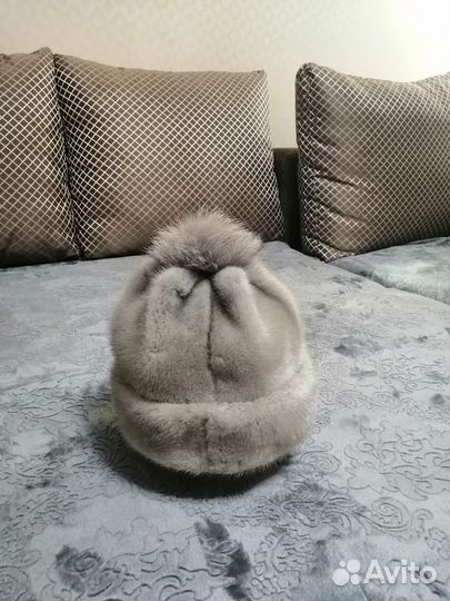 Шапка норковая женская р-р 54-56
