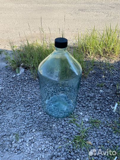 Бутылка стеклянная 20 литров