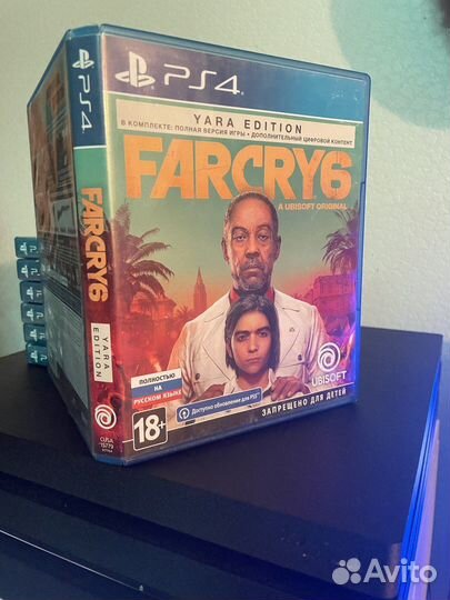 Far cry 6 ps4 диск (Русская версия)