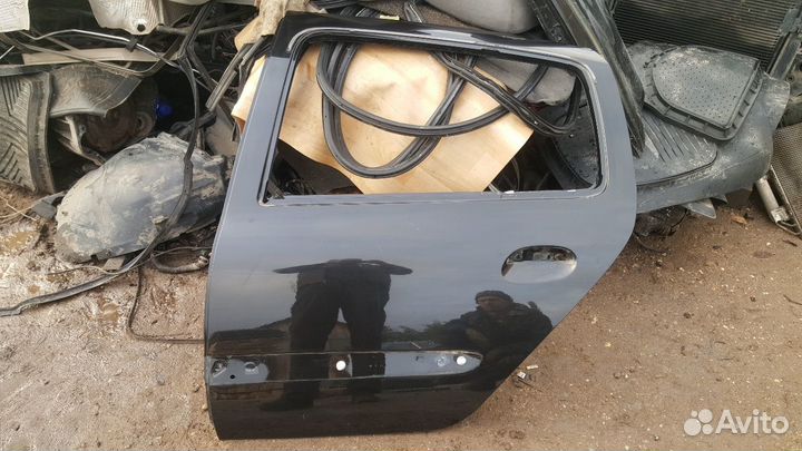 Дверь задняя левая renault clio symbol рено символ