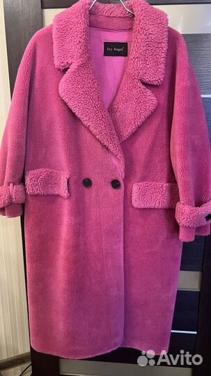Шуба пальто тедди 46-48