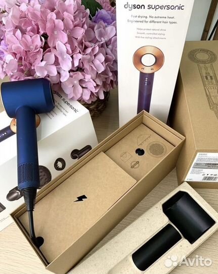 Фен dyson supersonic hd08 малайзия premium золото