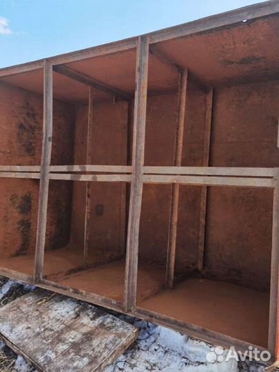 Ёмкость 8,4 Куба открытая, металл