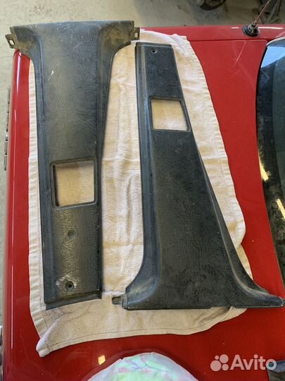 Накладки центральных стоек Golf 2 Jetta