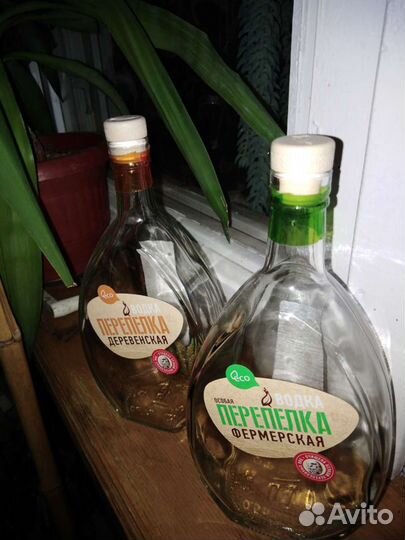 Бутылка с пробкой