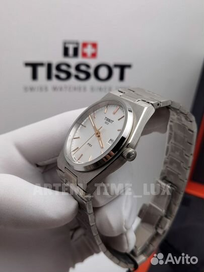 Наручные часы Tissot PRX Япония сапфир стекло