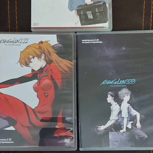 Dvd диски аниме Евангелион