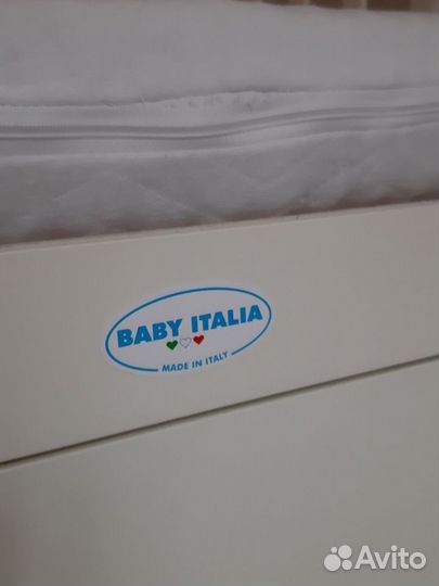 Детская кроватка Baby Italia сделано в Италии