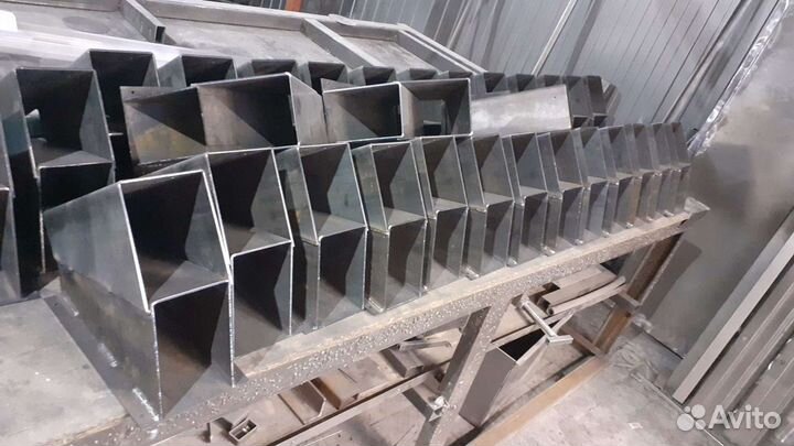 Лазерная резка стали, гибка, сварка