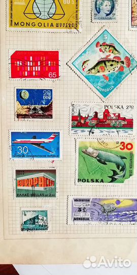 Марки Советские и зарубежные