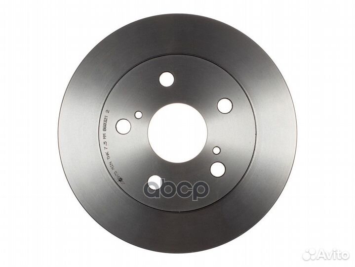 Z05975 диск тормозной задний Toyota Auris 1.4