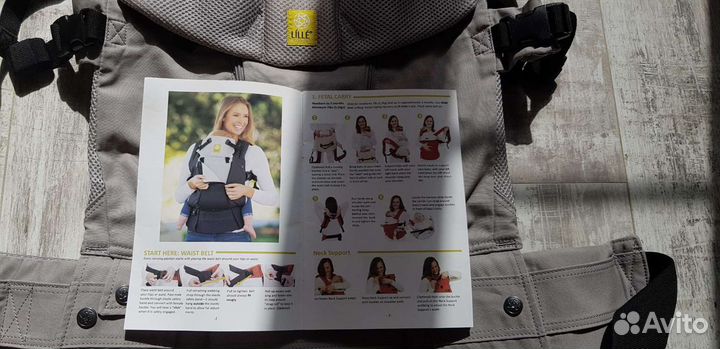 Эргорюкзак переноска lille (США)