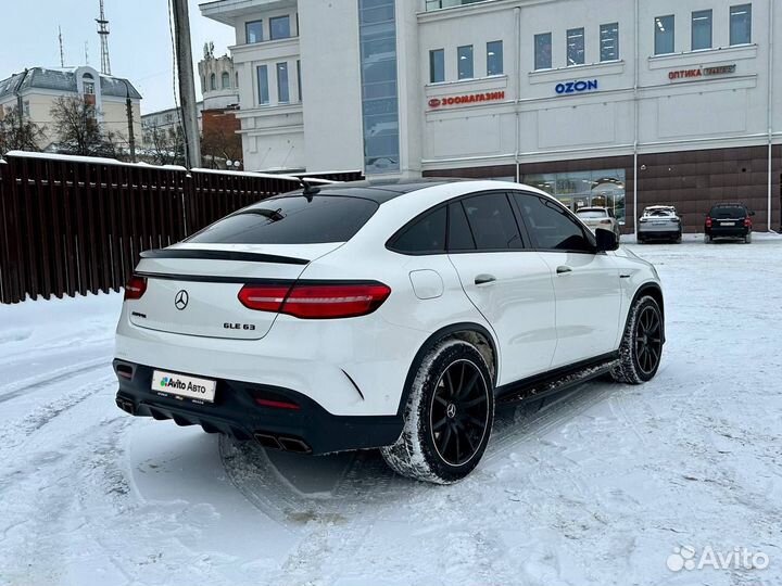 Mercedes-Benz GLE-класс AMG Coupe 5.5 AT, 2015, 46 121 км