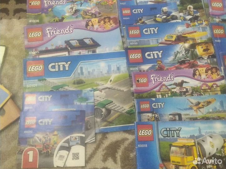Lego инструкции 24 шт оригинал+30шт аналог