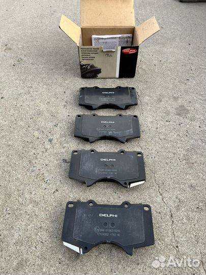 Тормозные колодки дисковые передние Prado 120