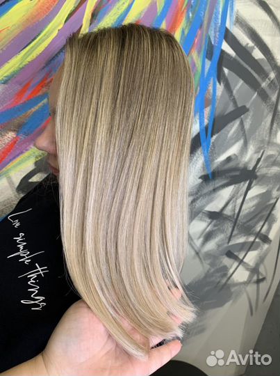 Тонирование волос