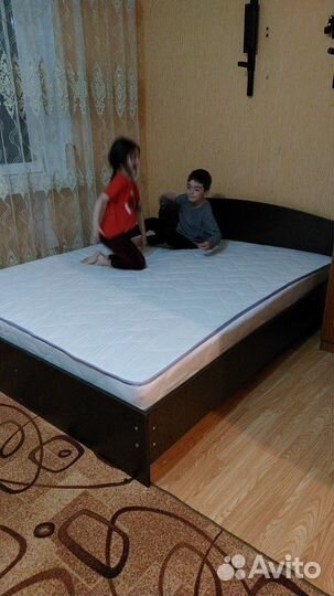 Кровать Хлоя двуспальная с матрасом