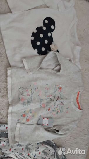 Пакет вещей на девочку 86-92