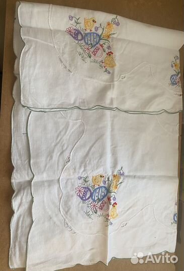 Салфетки новогодние и на пасху, винтаж