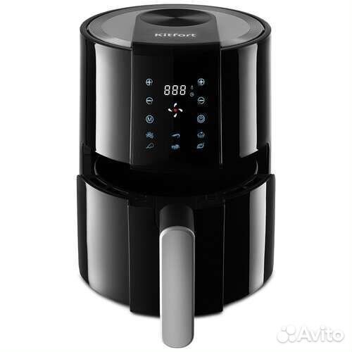 Аэрогриль новый Kitfort KT-2225 черный
