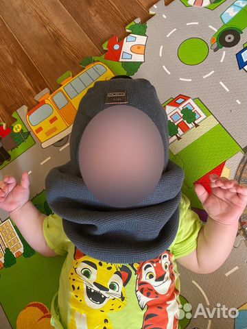 Шапка детская демисезон 44-48