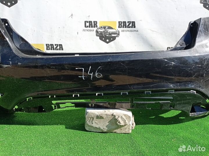 Бампер задний Ford Fiesta