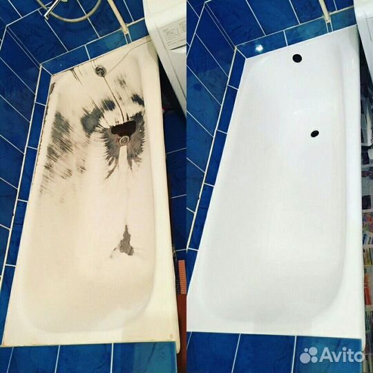 Реставрация ванн жидким акрилом