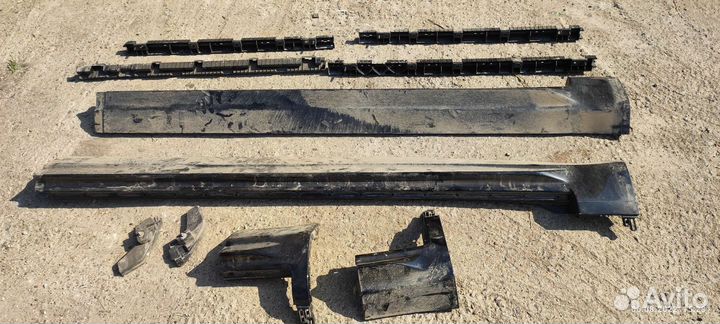 Накладки на пороги Volvo xc 90