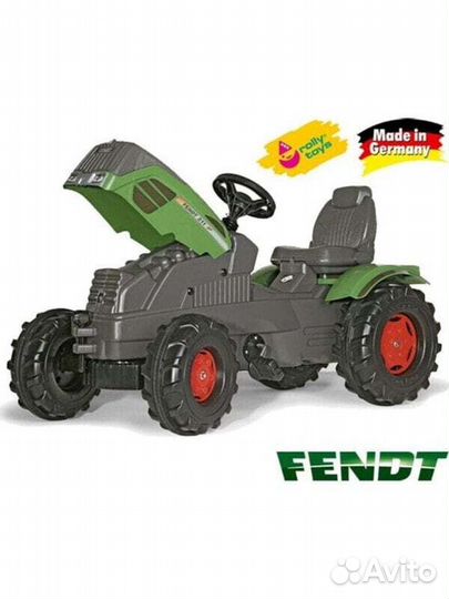 Веломобили Rolly Toys Rolly Toys rollyFarmTrac Wielki Traktor Fendt na peday