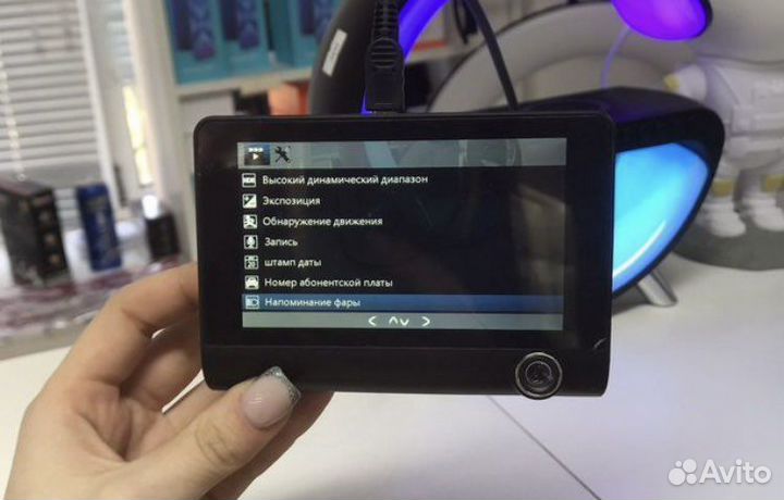 Видеорегистратор 3в1 с камерой салона (новый)