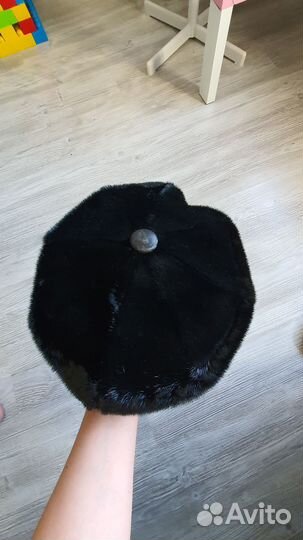 Меховая мужская кепка