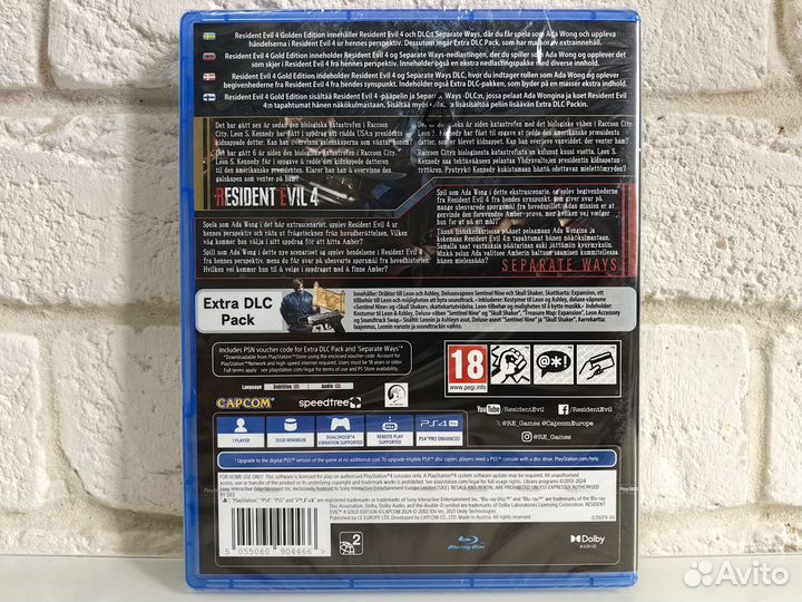 Resident Evil 4 Remake Gold Edition PS4 Новый