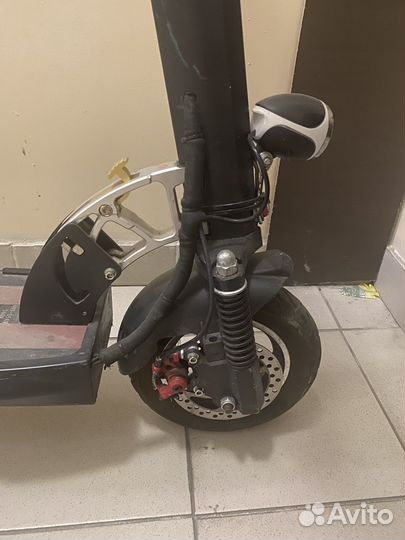 Электрический самокат с сиденьем б/у