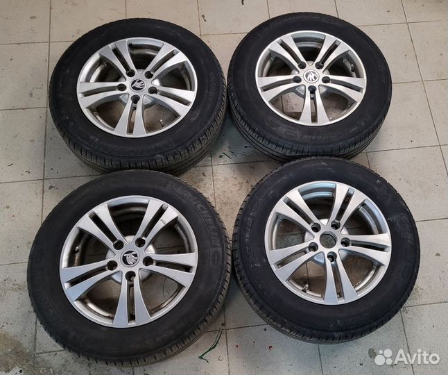 Диски и шины skoda octavia a5