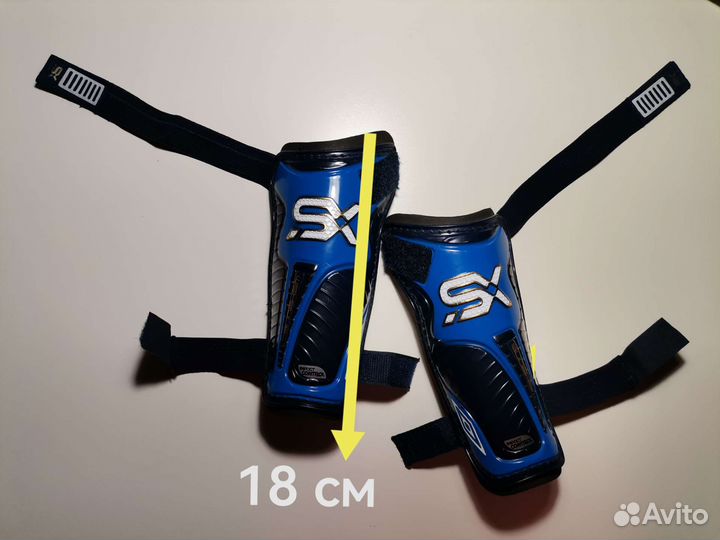 Щитки для голени футбольные подростковые