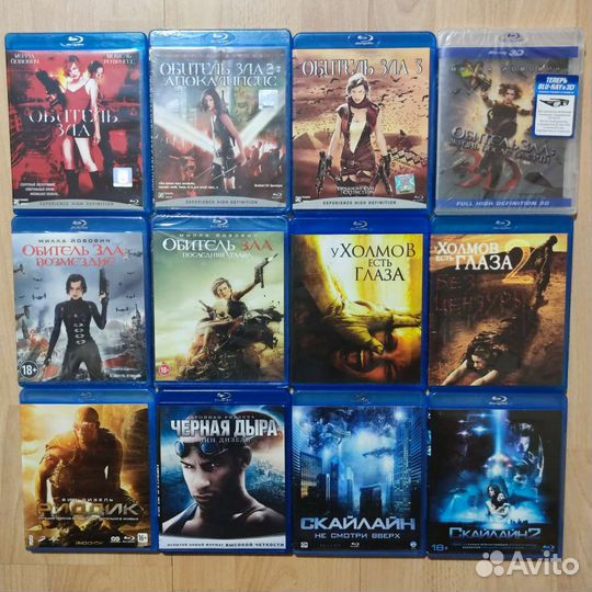 Blu ray диски лицензия комплекты фильмов